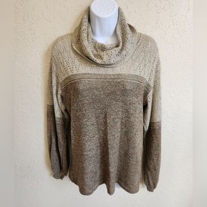 MISS PERNILLA  cowell neck knit pullover EUC